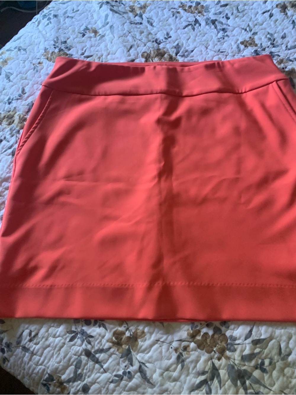 UP skort orange NWT size 16